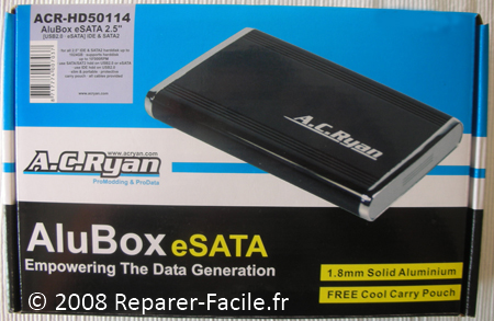 AluBox eSATA A.C.Ryan