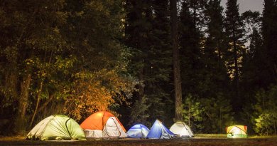 Camping de nuit avec électricité